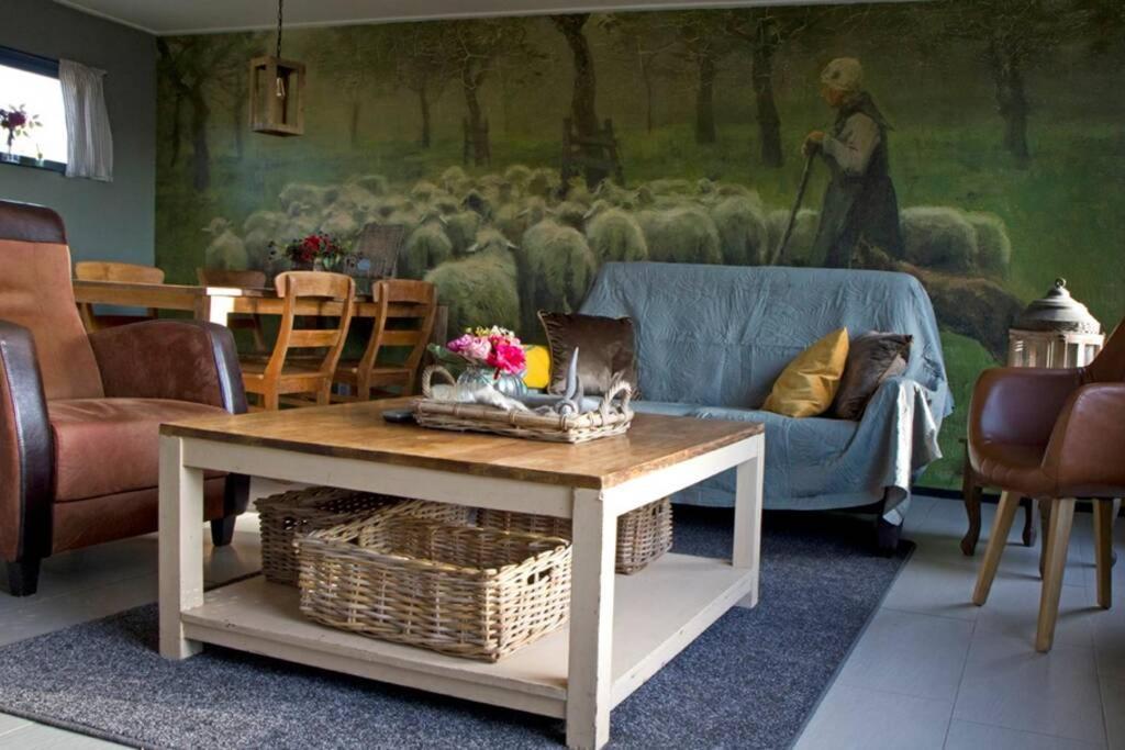 De Schaapskooi - Knus Veluws Vakantiehuisje Ede Extérieur photo